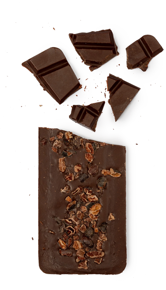 Marcel 65% with cocoa nibs and sea salt – Colombia (Tumaco)
