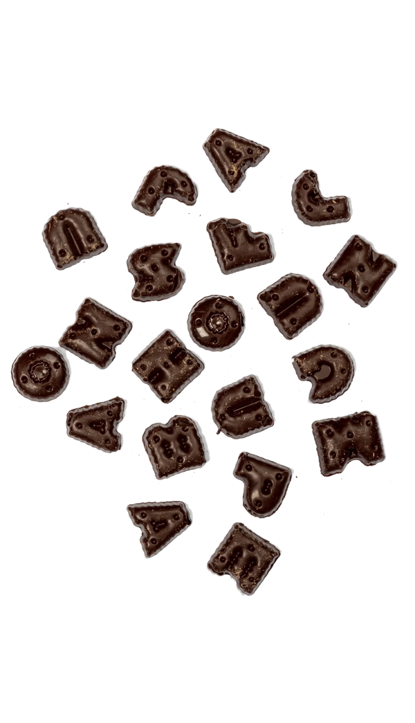 Chocoladeletters 500g