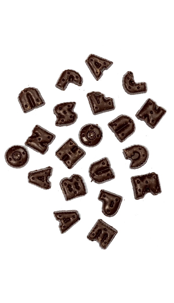 Chocoladeletters 250g